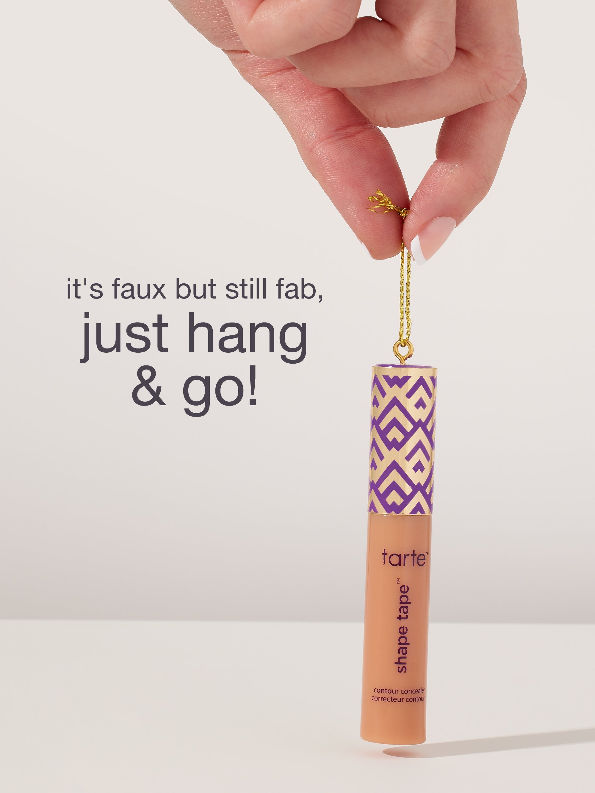 shape tape concealer ornament